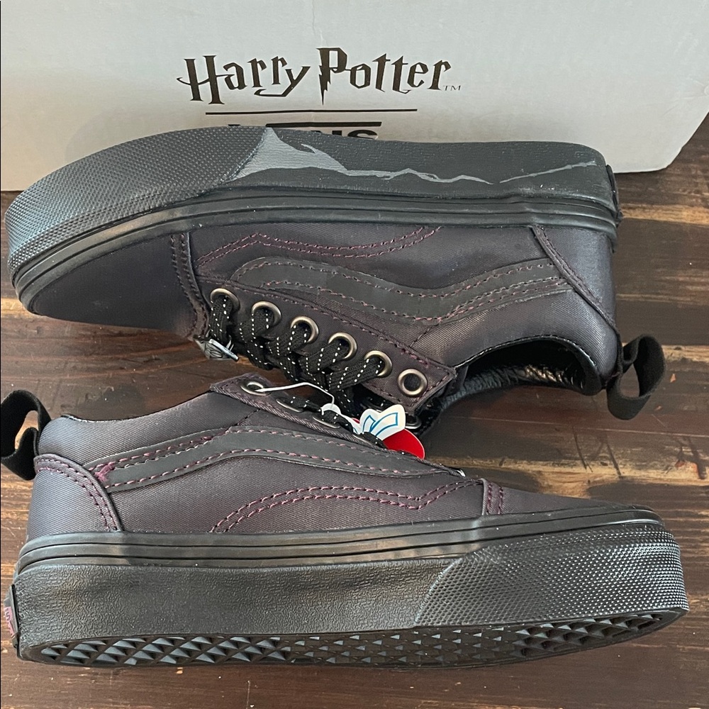 Vans Harry Potter old skool elastic Deathly Hallows Black Sneakers - Picture 4 of 7